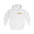 EMPIRE Crown Ornate Full Zip Hoodie — Premium Men's Elegant Streetwear