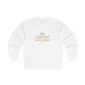 EMPIRE Ornate Crown Long Sleeve Tee — Luxury Women's Cotton Shirt