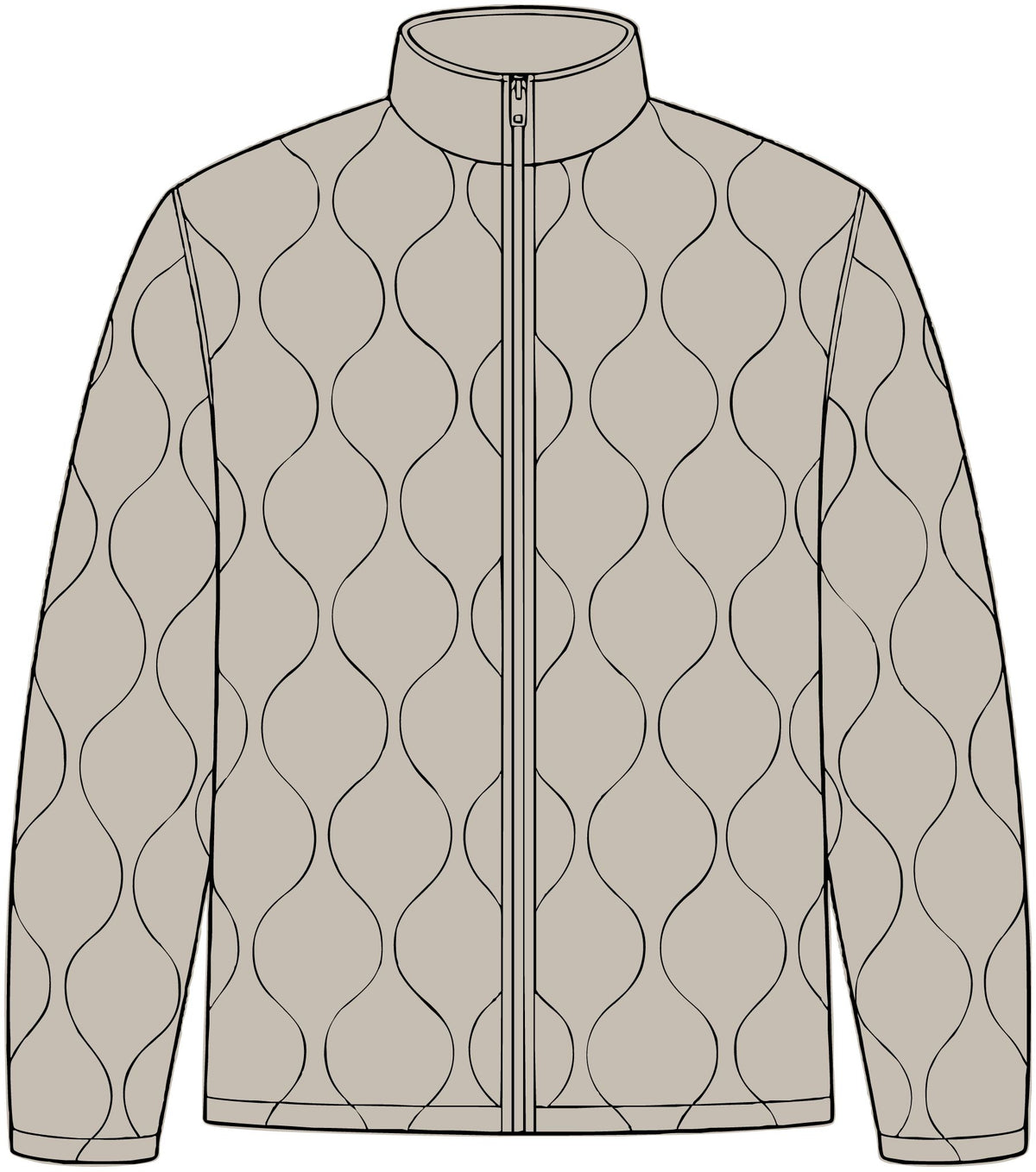 EMPIRE Men's Lightweight Quilted Liner Jacket
