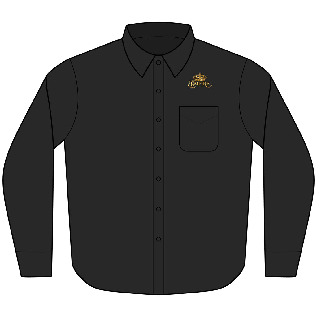EMPIRE Men's Tall Long-Sleeve Button-Down Shirt — Crest