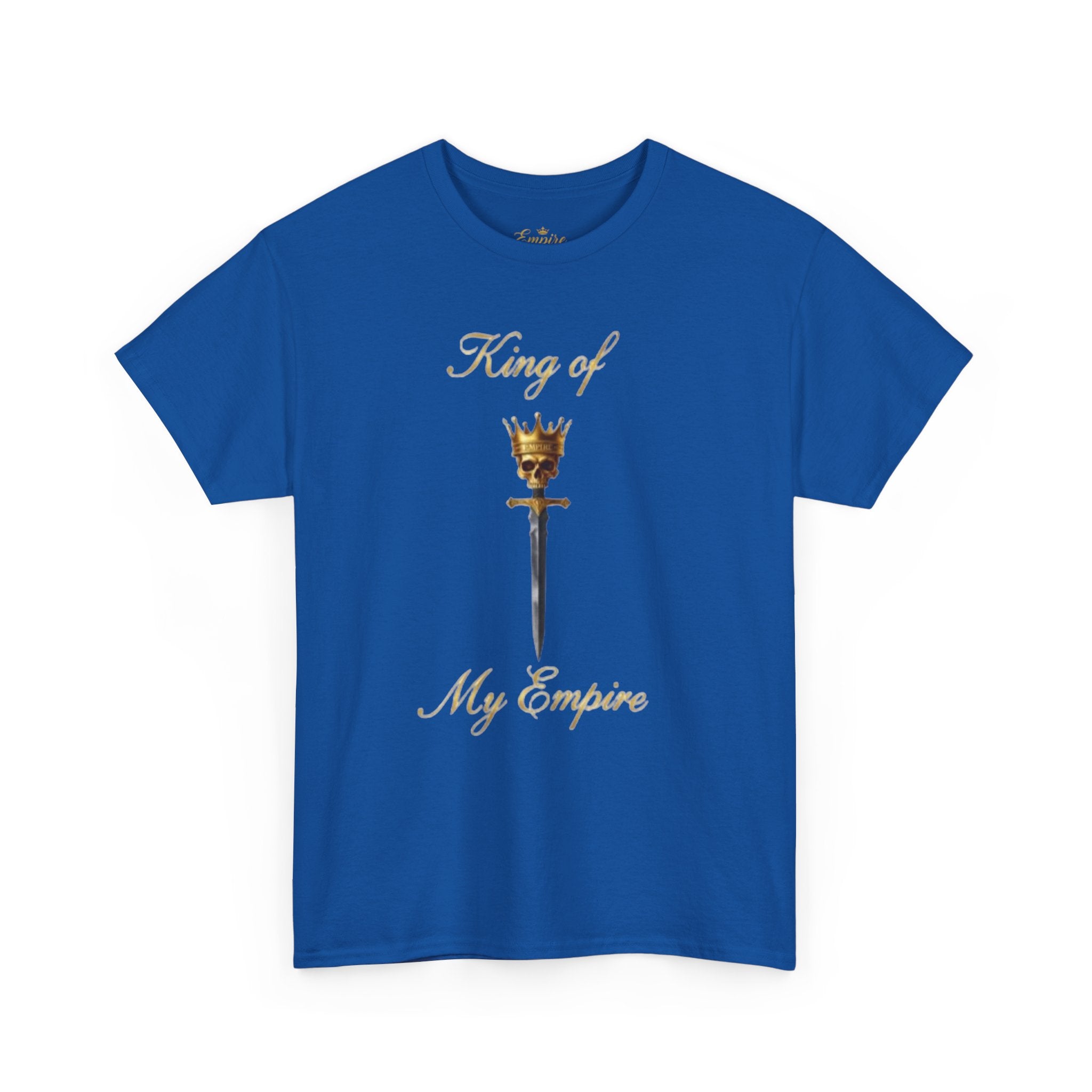 EMPIRE Crown Heavy Cotton Tee — Premium Men's T-Shirt