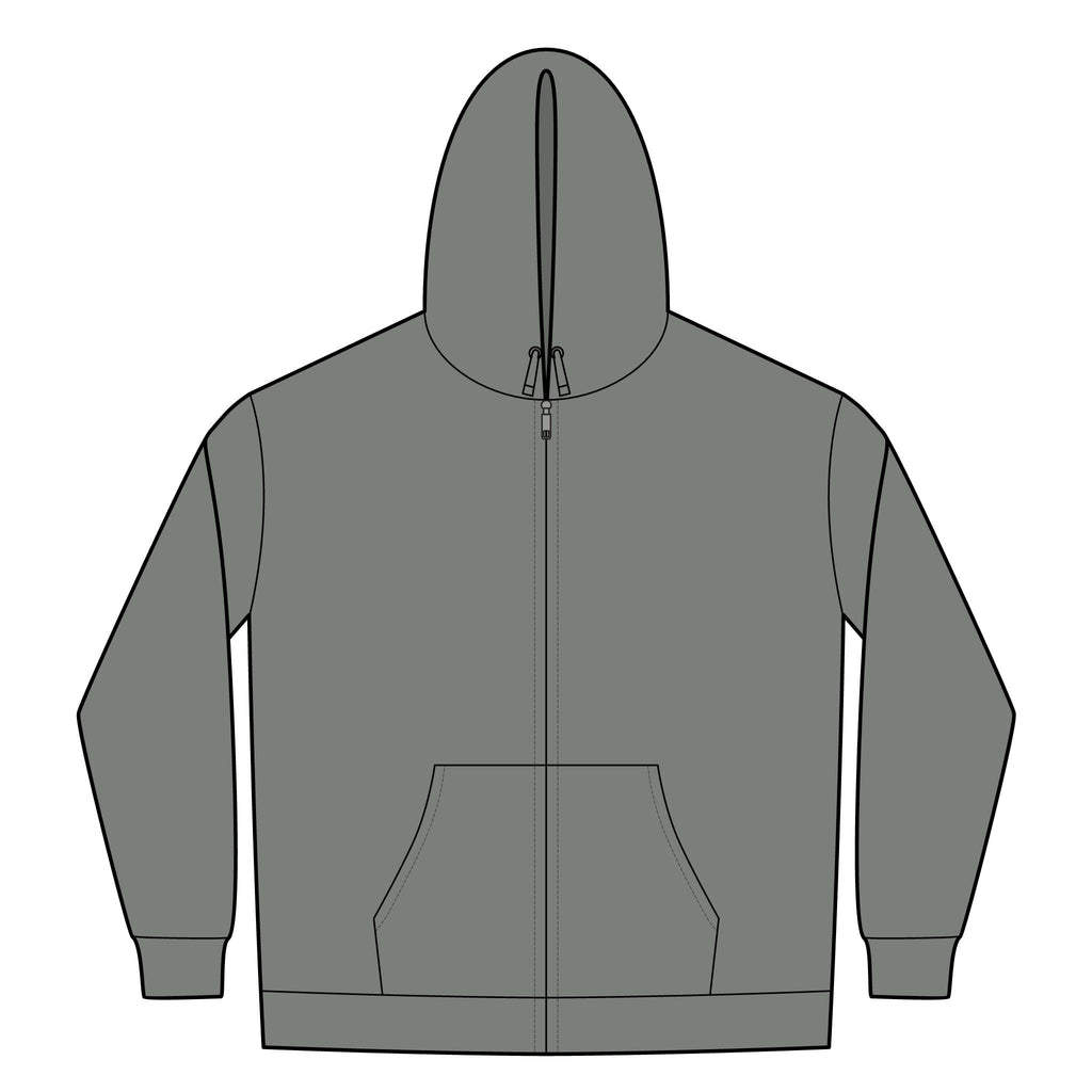 EMPIRE Men's Heavyweight Sherpa-Lined Zip Hoodie
