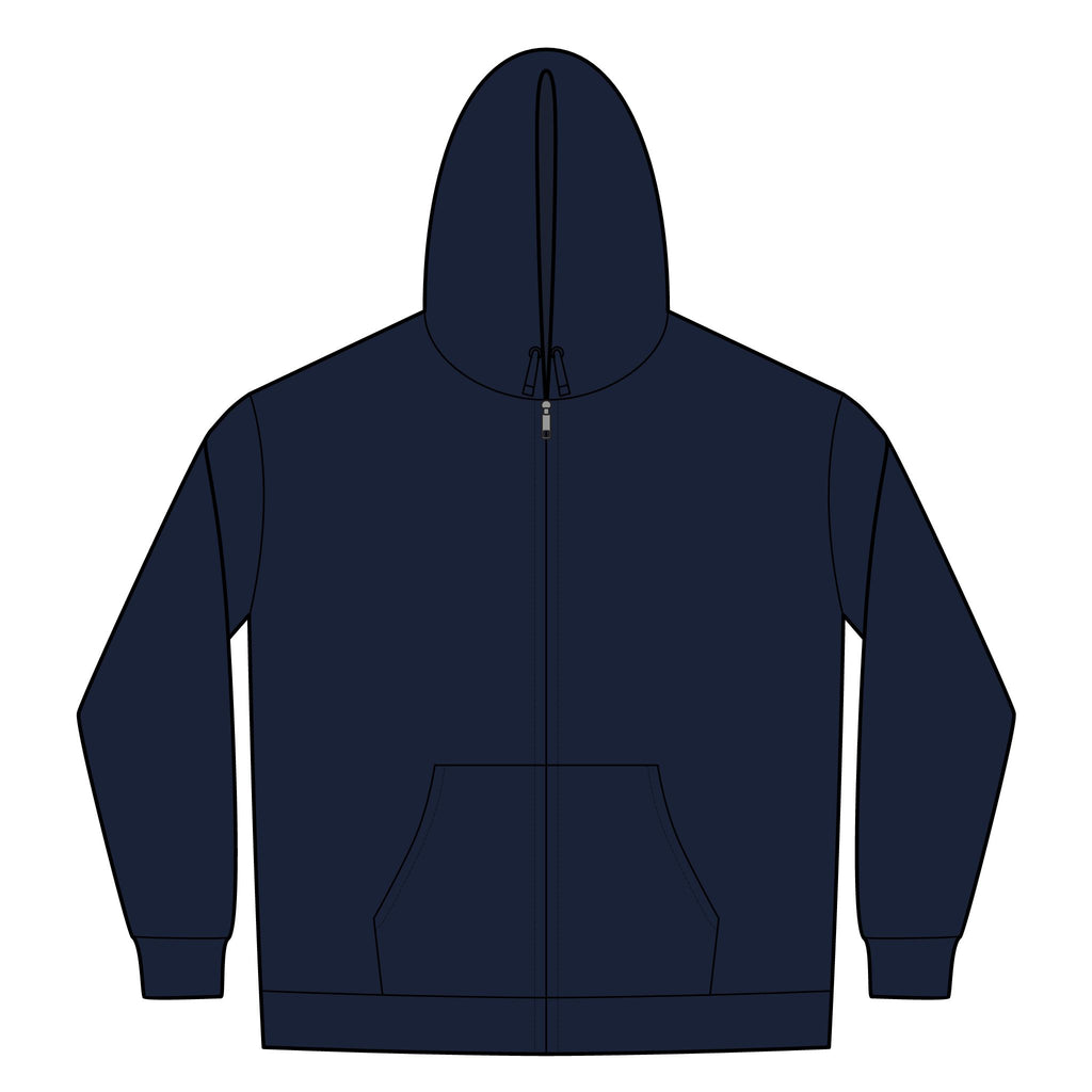 EMPIRE Men's Heavyweight Sherpa-Lined Zip Hoodie