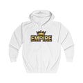 EMPIRE Geometric Crown Pullover Hoodie — Premium Men's Modern Streetwear