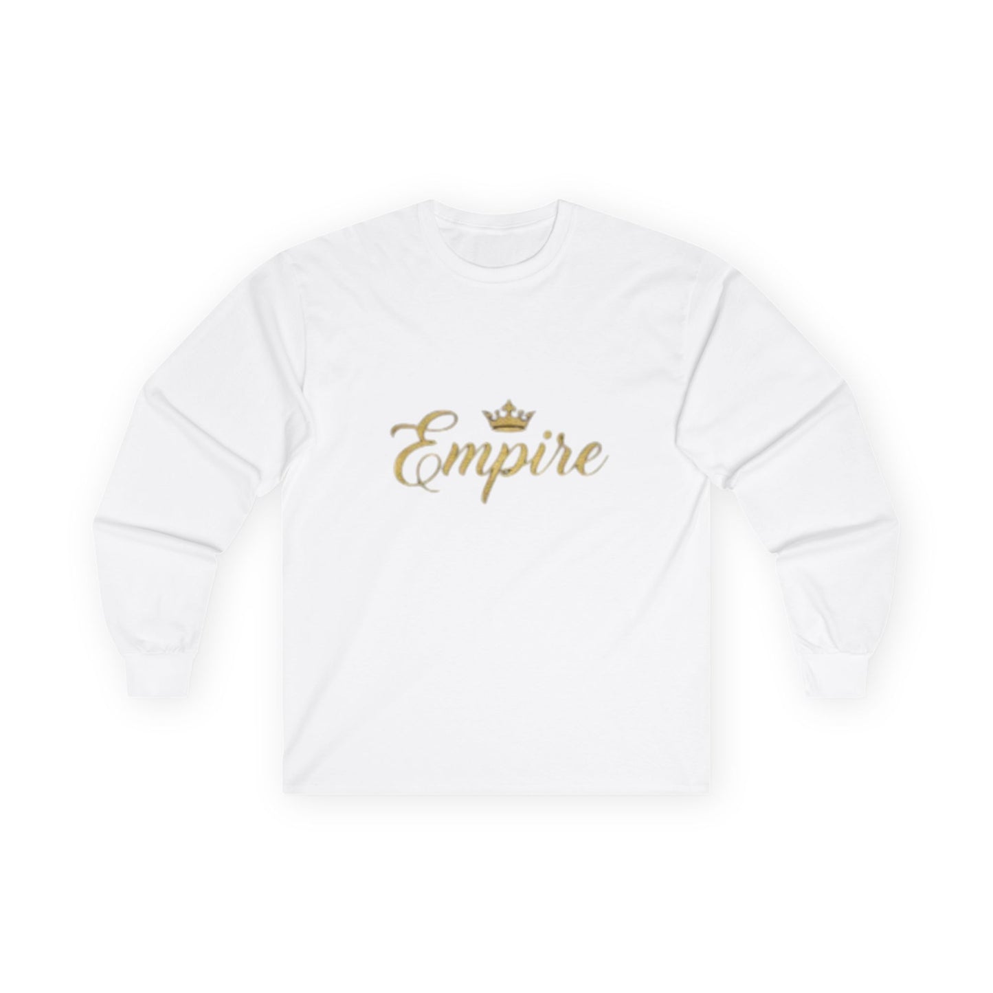 EMPIRE Long Sleeve Tee Red — Bold Women's Cotton Shirt