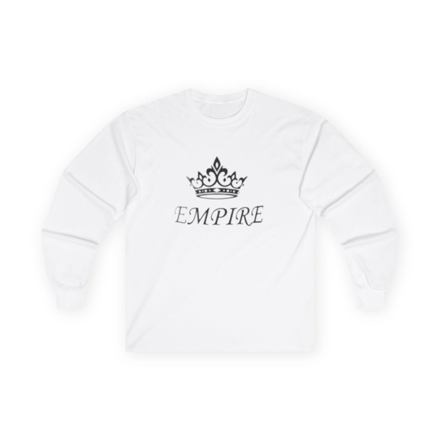 EMPIRE Long Sleeve Tee White — Fresh Women's Cotton Shirt
