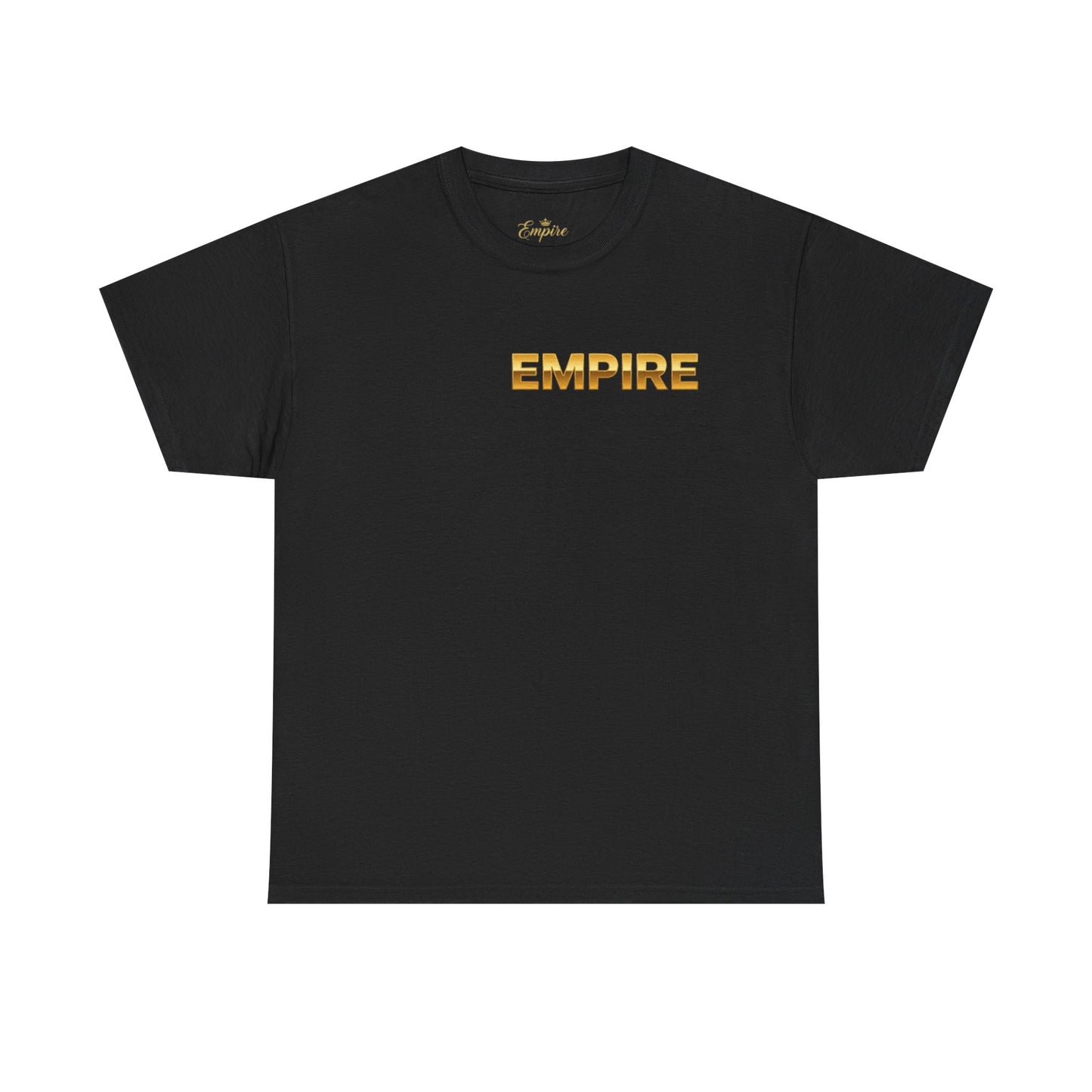EMPIRE Crown Heavy Cotton Tee — Premium Men's T-Shirt