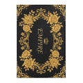 EMPIRE Area Rug — Baroque Floral Gold