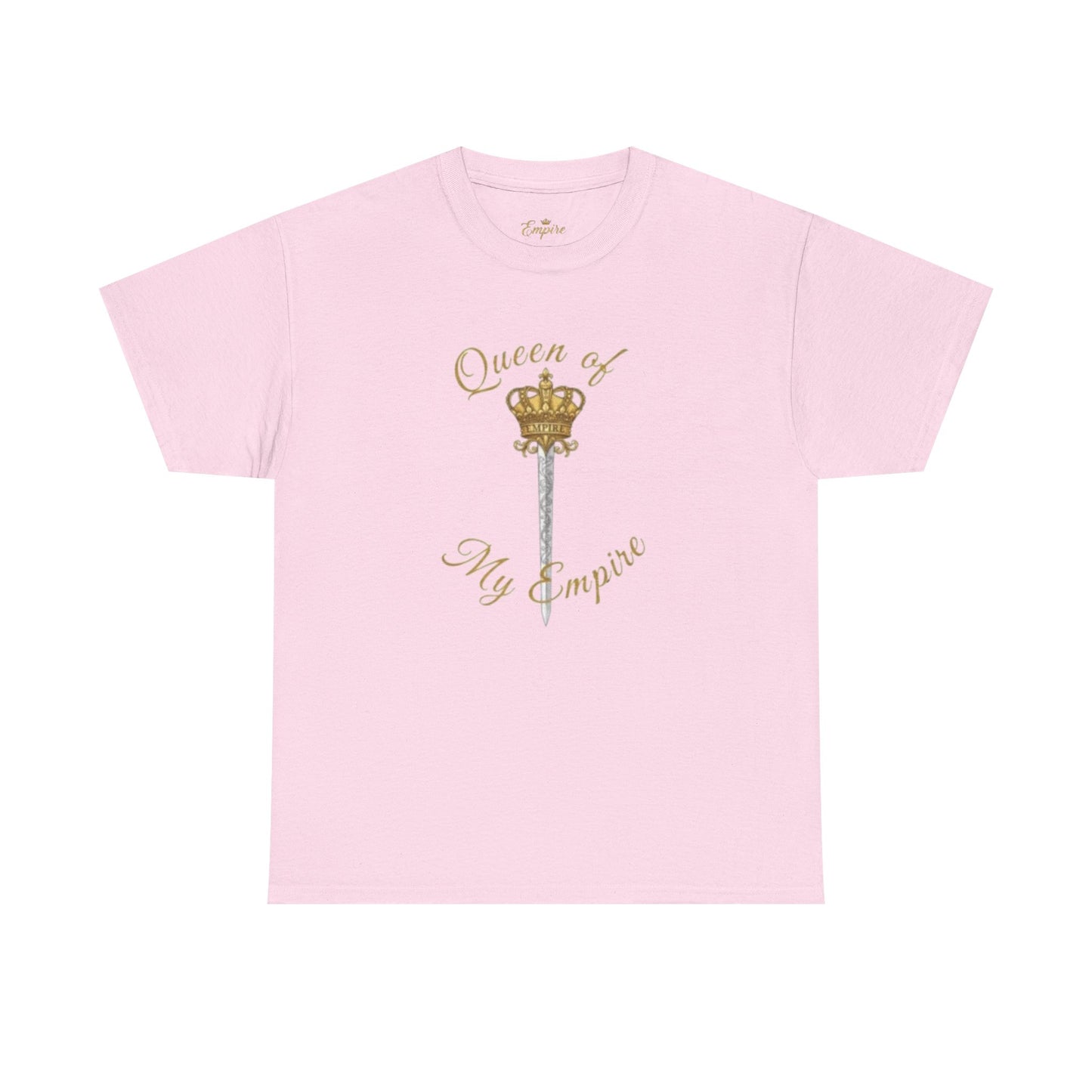 EMPIRE Skull Crown Heavy Cotton Tee — Bold Women's Streetwear