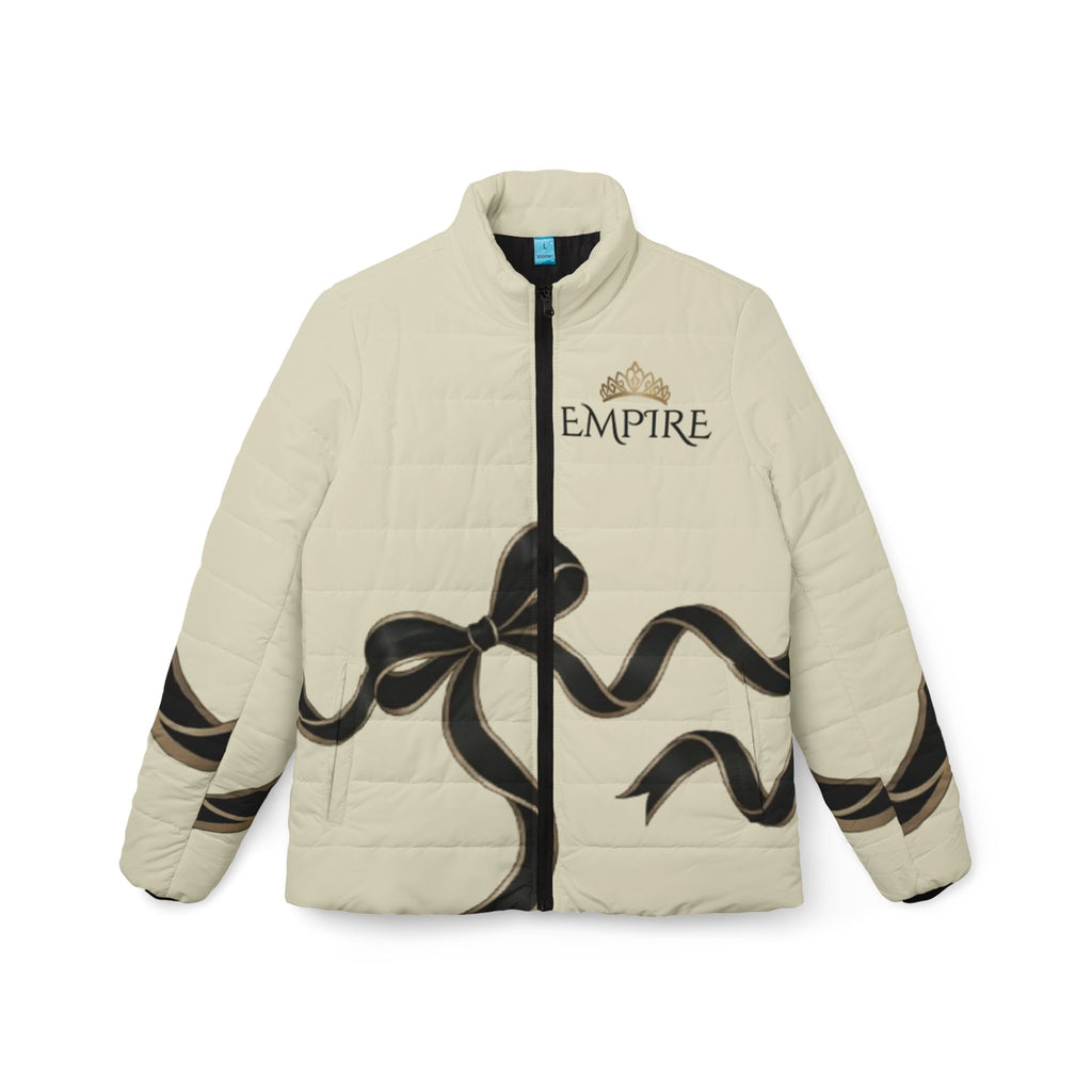 EMPIRE Women's Puffer Jacket — Empire Black Ribbon