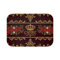 EMPIRE Bath Mat — Crown Rose Victorian Floral Luxury Design