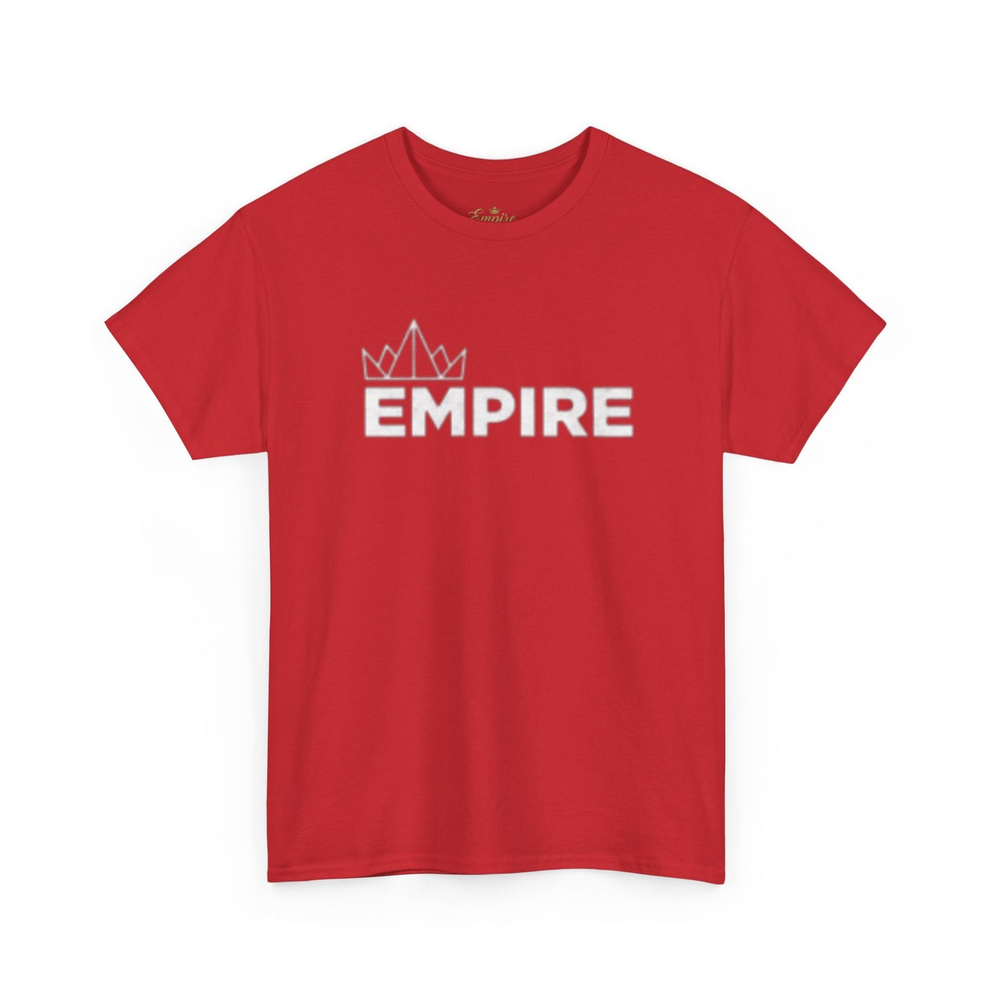 EMPIRE Crown Heavy Cotton Tee — Premium Men's T-Shirt