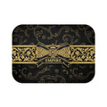 EMPIRE Bath Mat — Luxurious Black & Gold Baroque Design