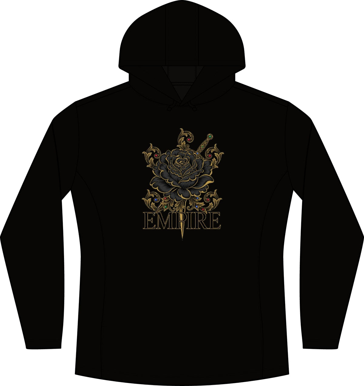 EMPIRE Women's Fleece Hoodie — Empire Rose