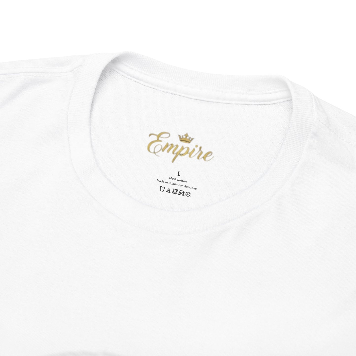 EMPIRE Crown Heavy Cotton Tee — Premium Men's T-Shirt