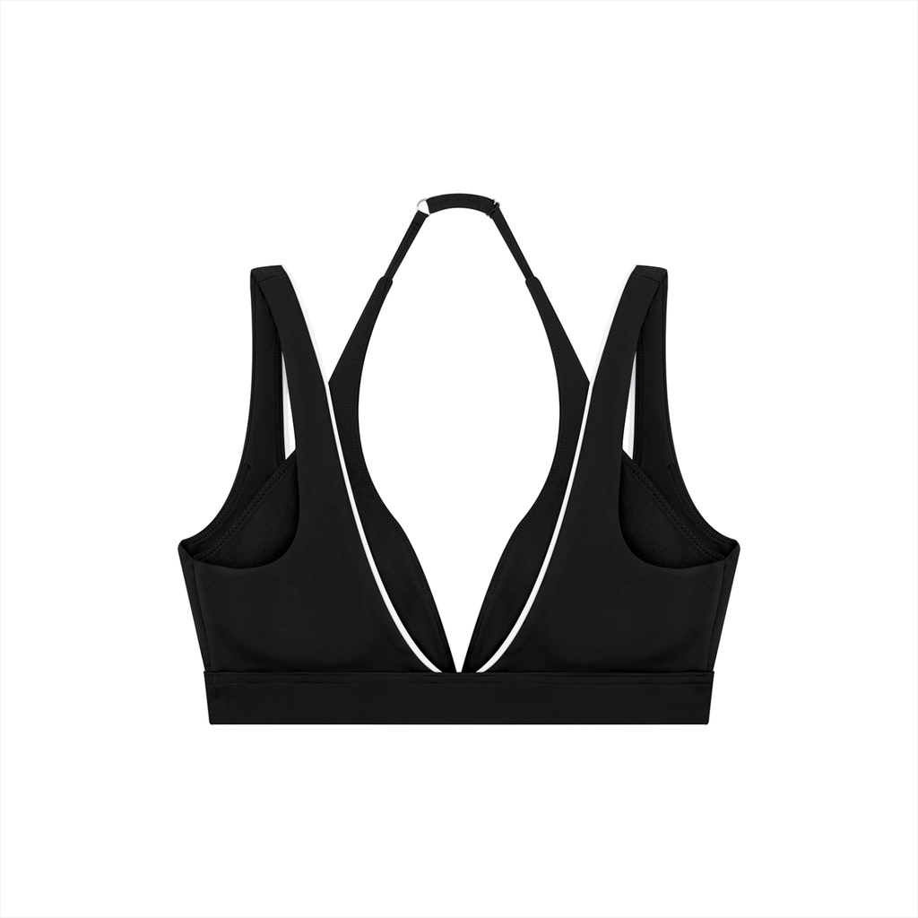 EMPIRE Halter Sports Bra — Cushioned Presence