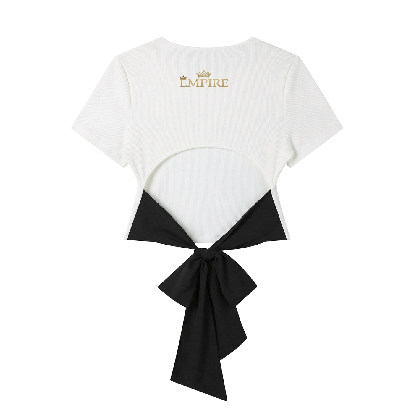 EMPIRE Slim Fit Boatneck T-Shirt — Premium Women's Streetwear