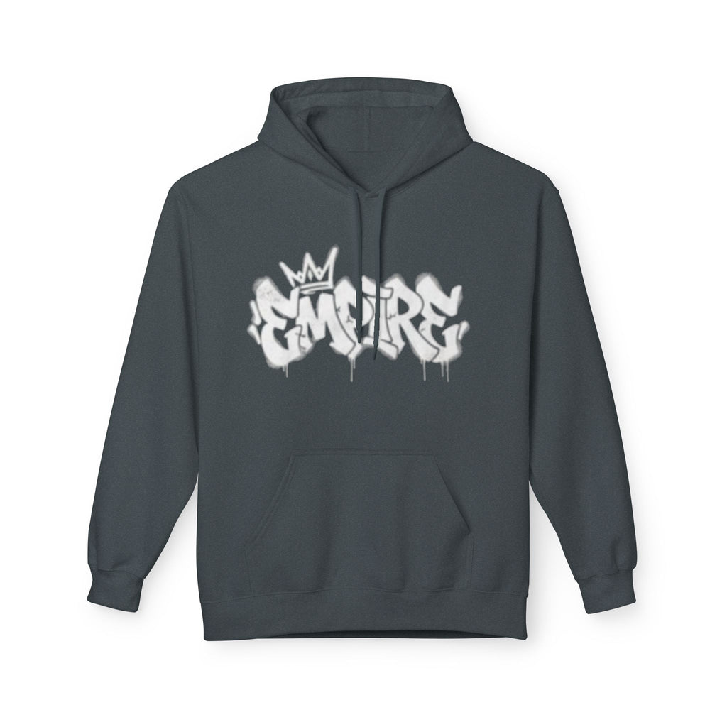 EMPIRE Graffiti Circle Full Zip Hoodie — Bold Men's Urban Streetwear