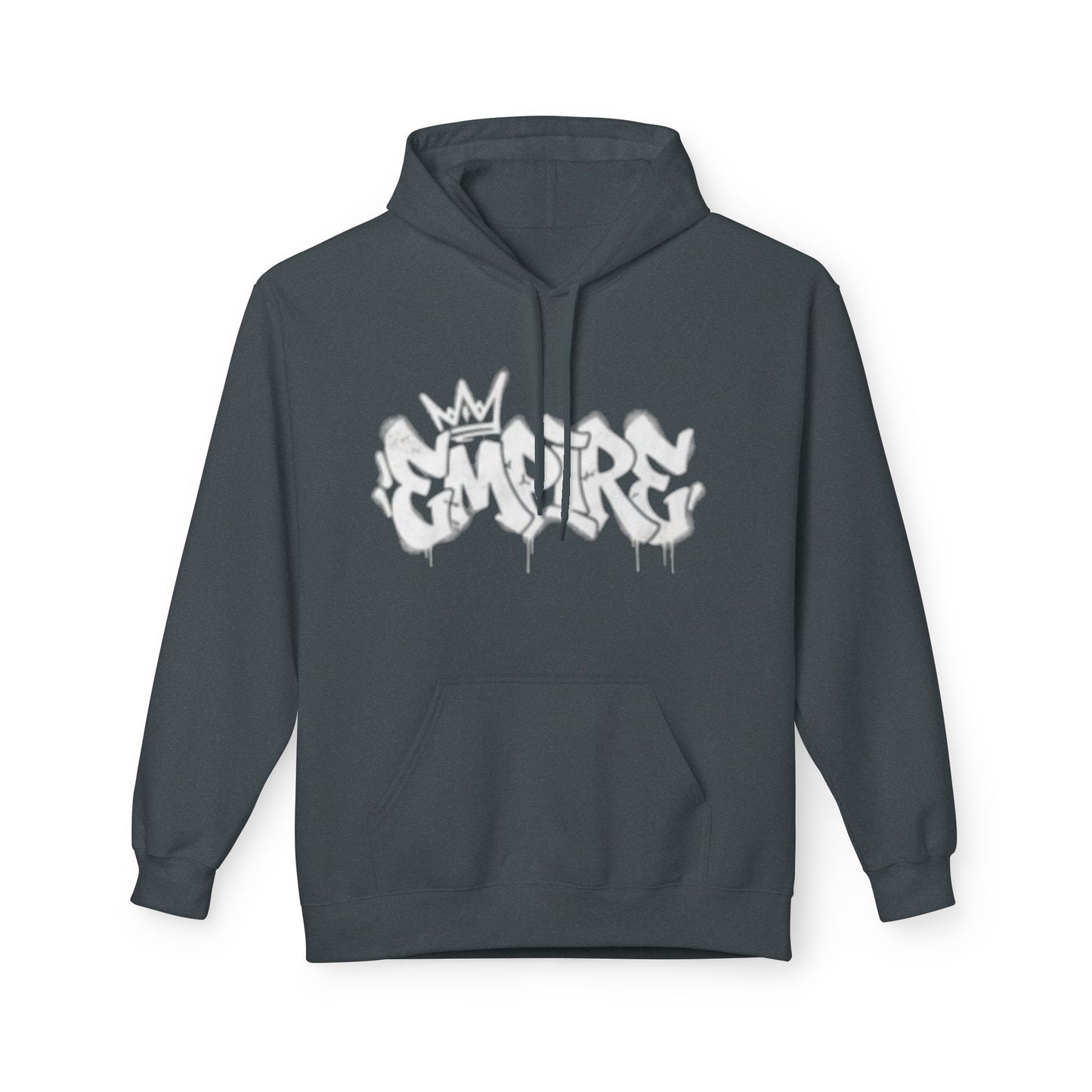 EMPIRE Graffiti Circle Full Zip Hoodie — Bold Men's Urban Streetwear
