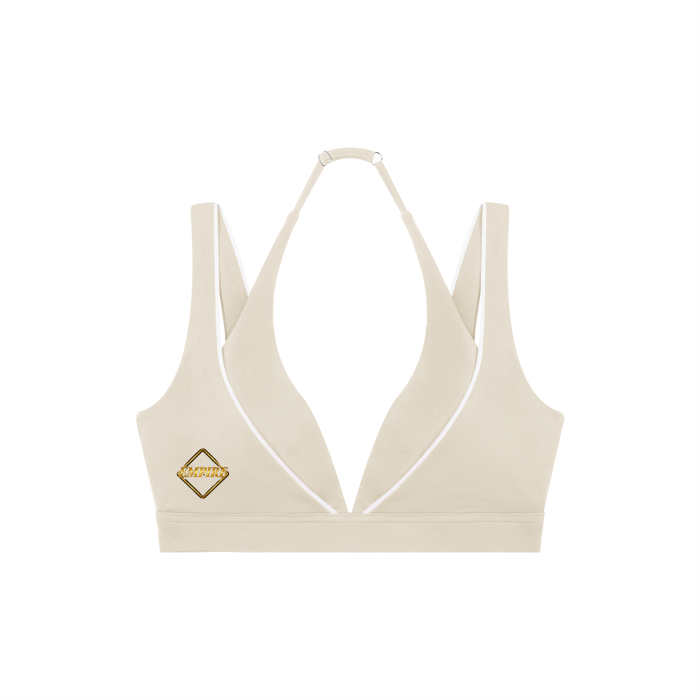 EMPIRE Halter Sports Bra — Cushioned Presence