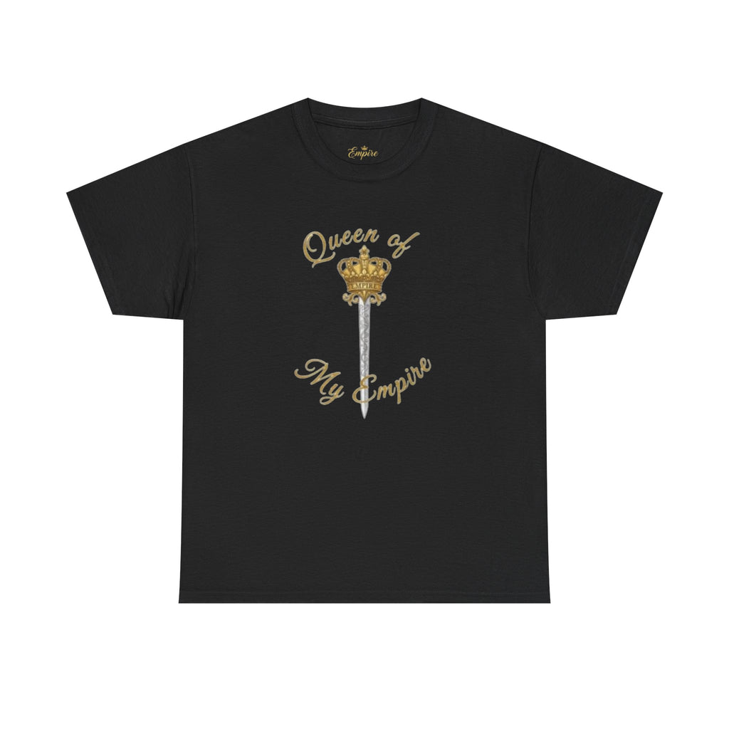 EMPIRE Skull Crown Heavy Cotton Tee — Bold Women's Streetwear