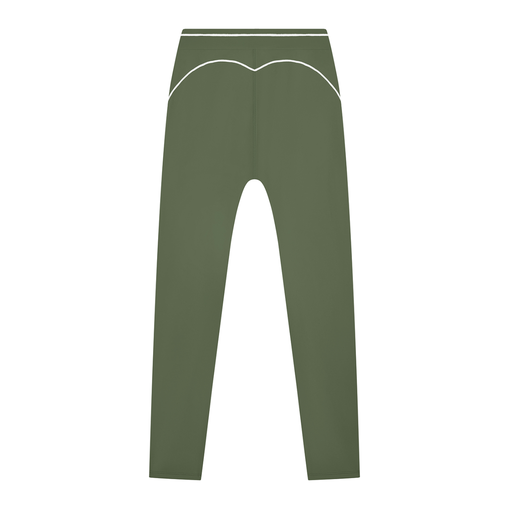 EMPIRE High-Rise Topstitch Leggings — Sculpted Motion
