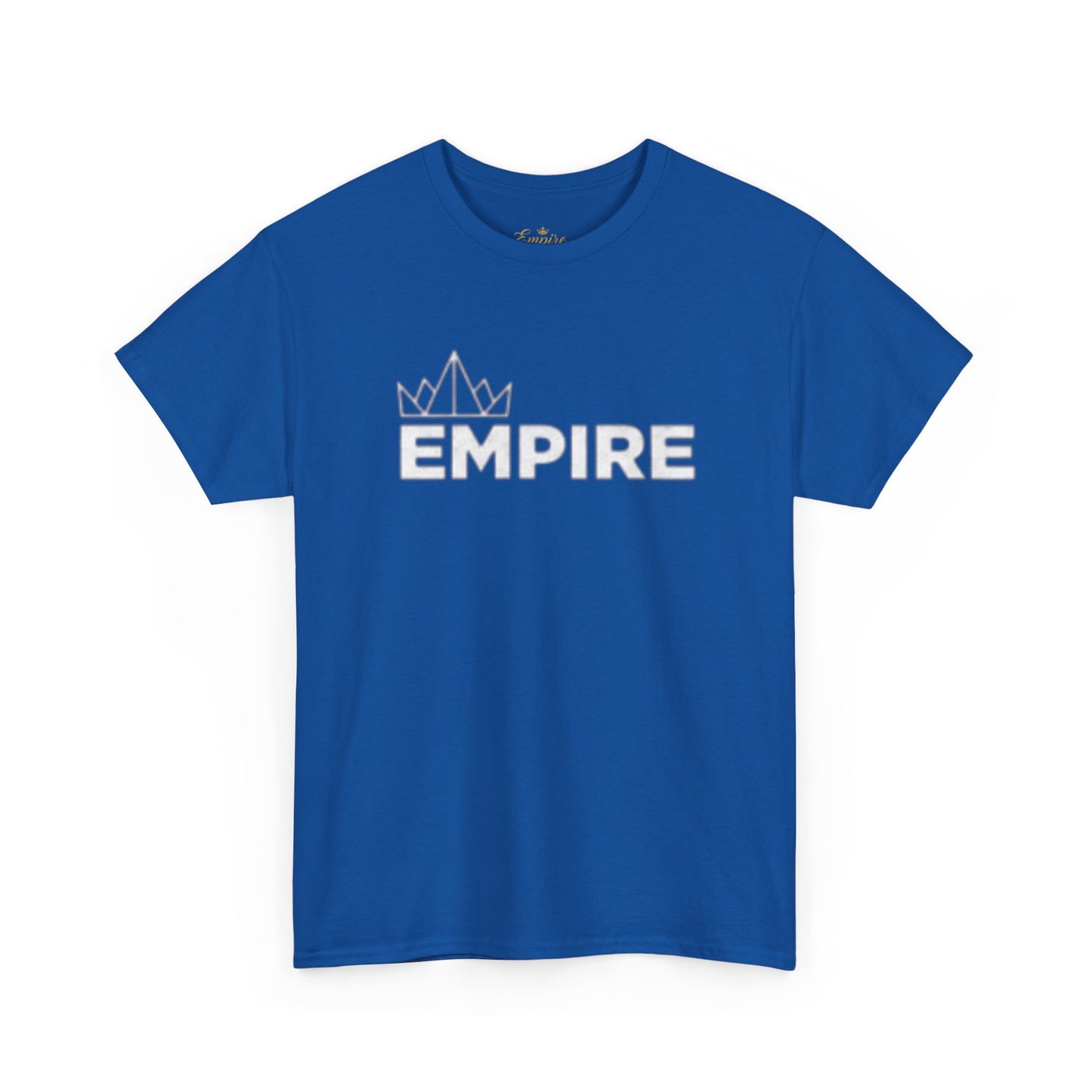 EMPIRE Crown Heavy Cotton Tee — Premium Men's T-Shirt
