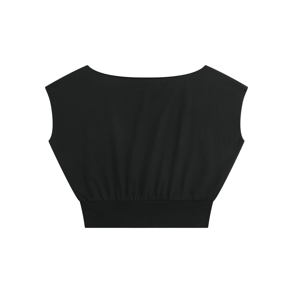 EMPIRE Women's Raw-Edge Crop Top — Flower Signature