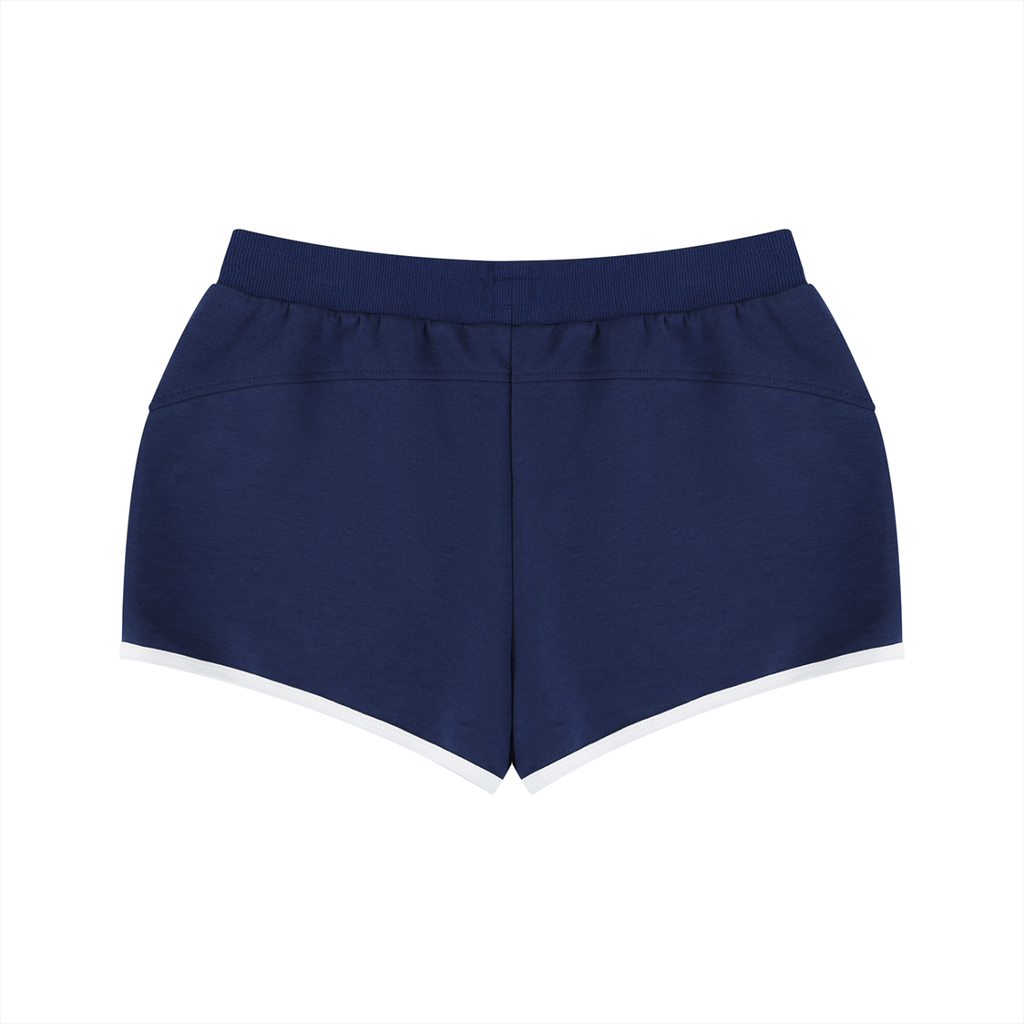 EMPIRE Retro Contrast Binding Shorts — Vintage Edge