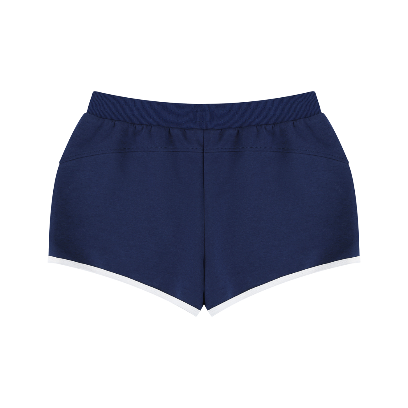 EMPIRE Retro Contrast Binding Shorts — Vintage Edge