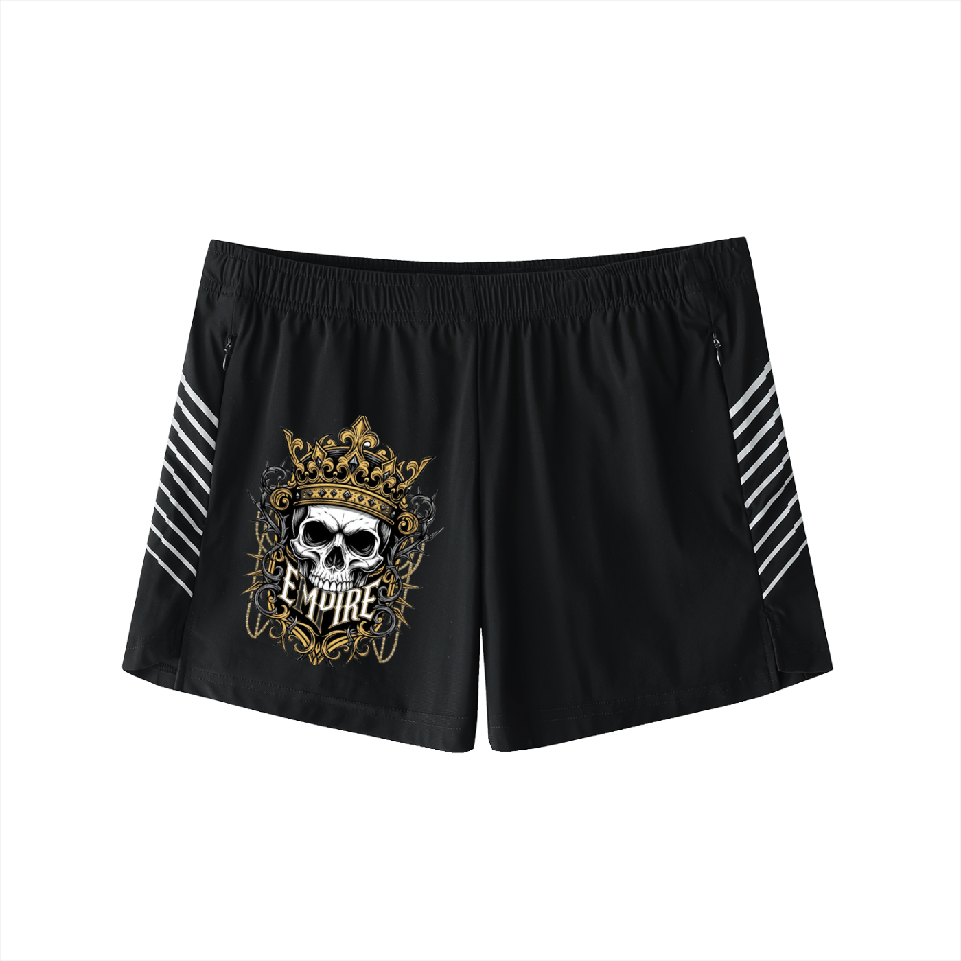 EMPIRE Men Performance Shorts — Side Stripe Collection