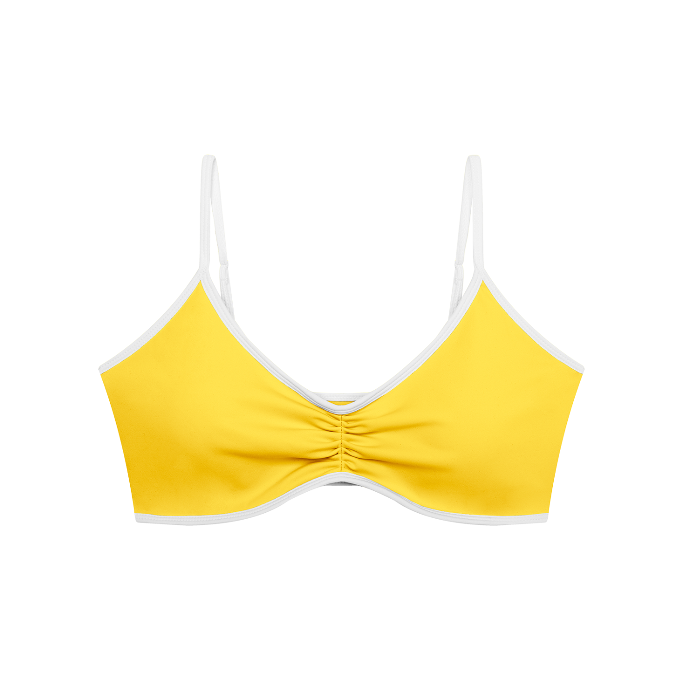 EMPIRE Color Block Ruched Sports Bra — Sculpted Power