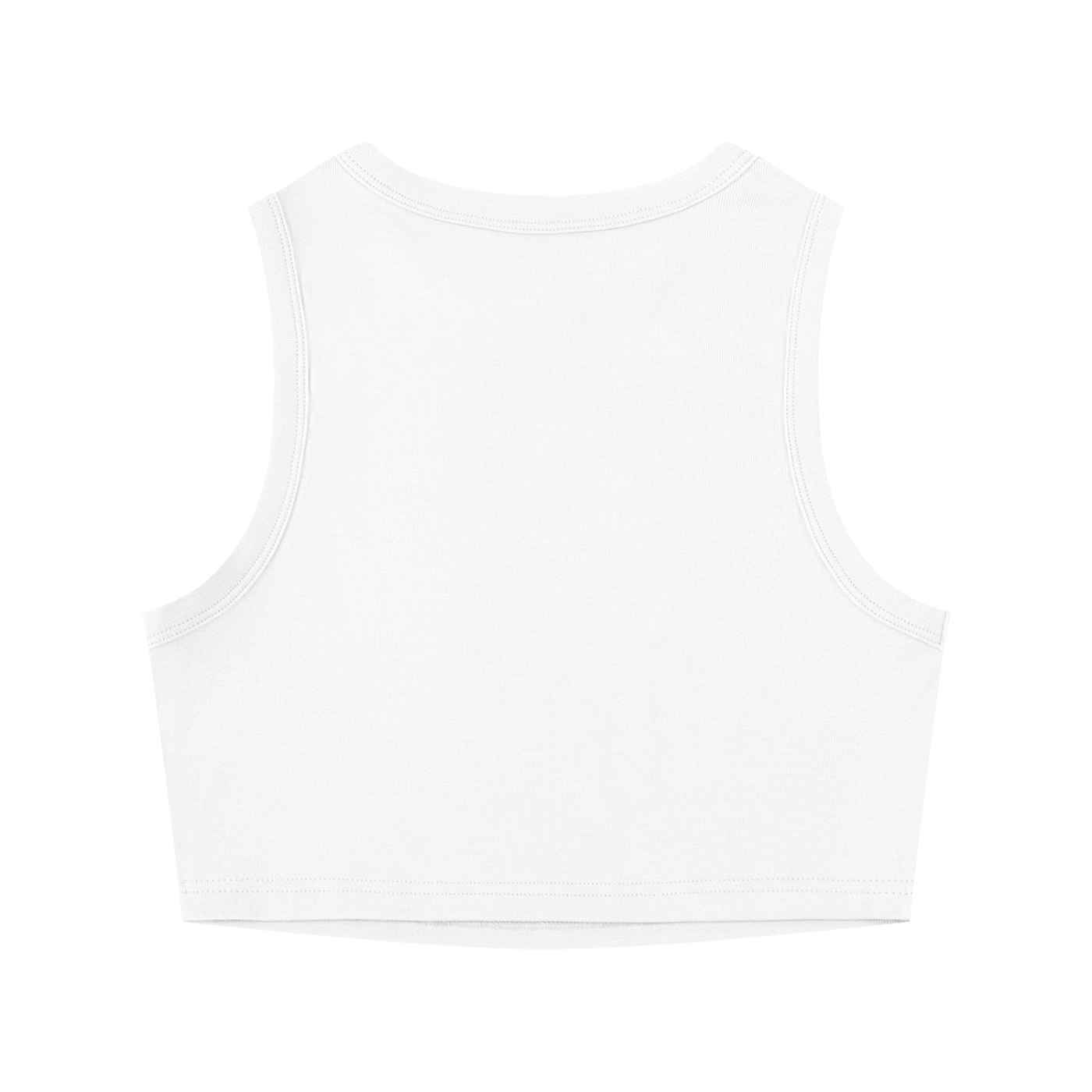 EMPIRE Tight Crewneck Crop Tank Top — Second Skin
