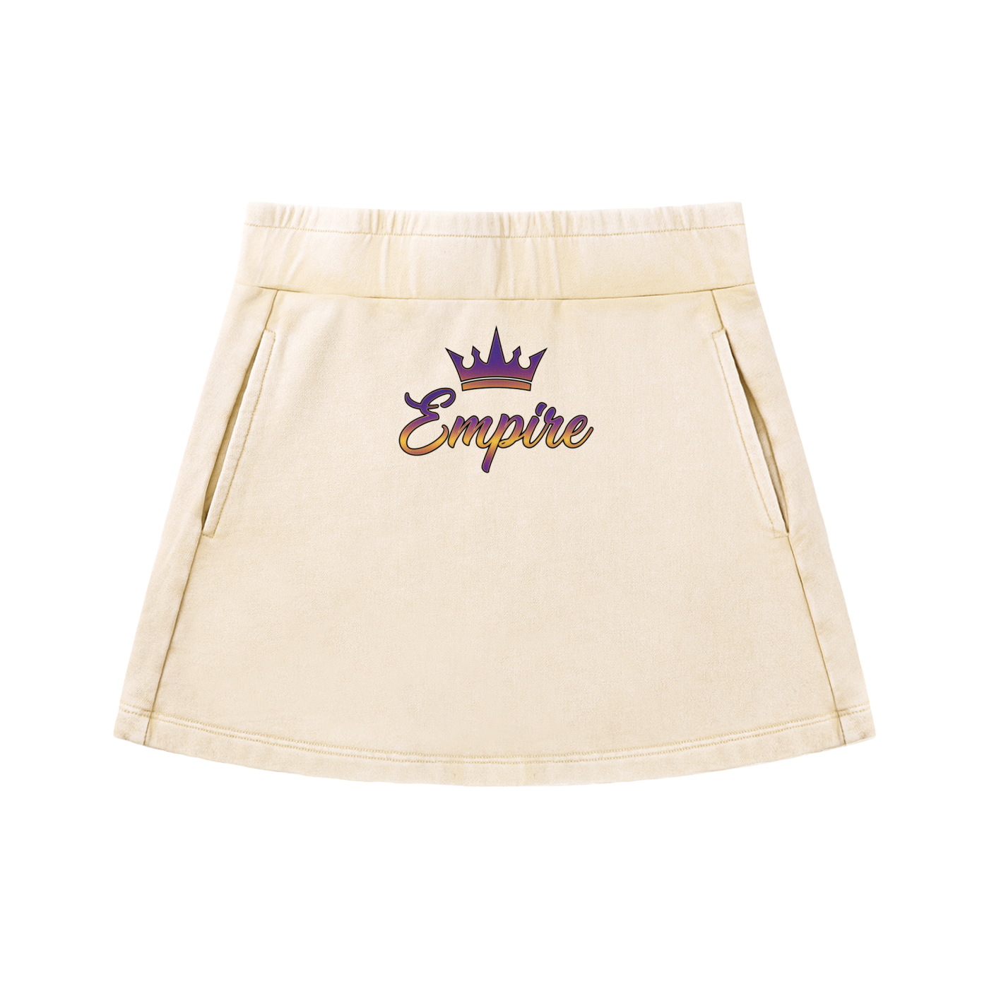 EMPIRE Mineral Wash Mini Skirt — Raw Femininity