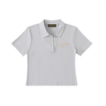 EMPIRE Women's Fitted Short-Sleeve Polo Shirt