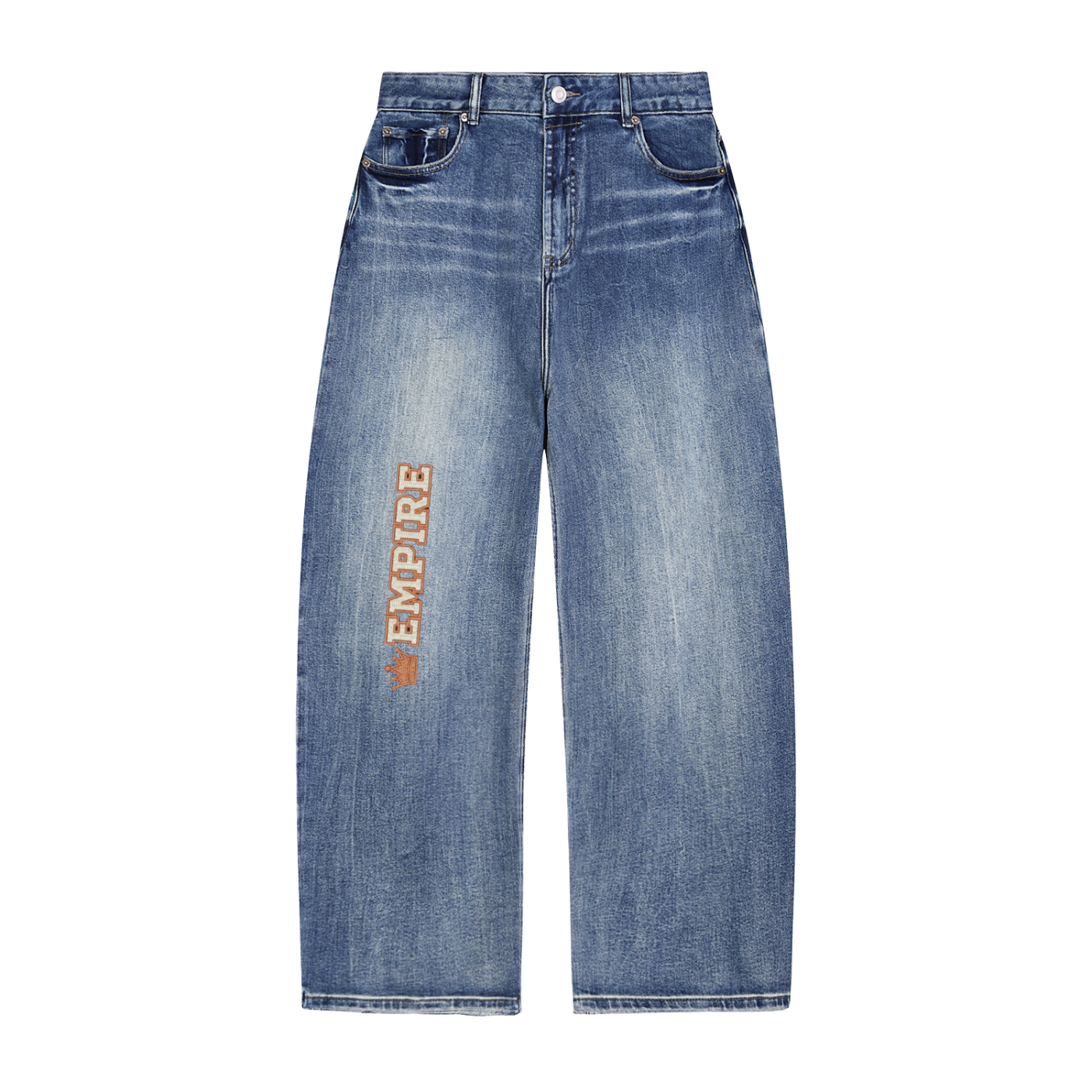 EMPIRE Sun Fade Denim Jeans — Premium Women's Streetwear