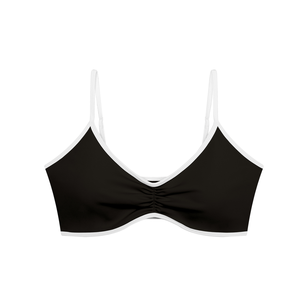 EMPIRE Color Block Ruched Sports Bra — Sculpted Power