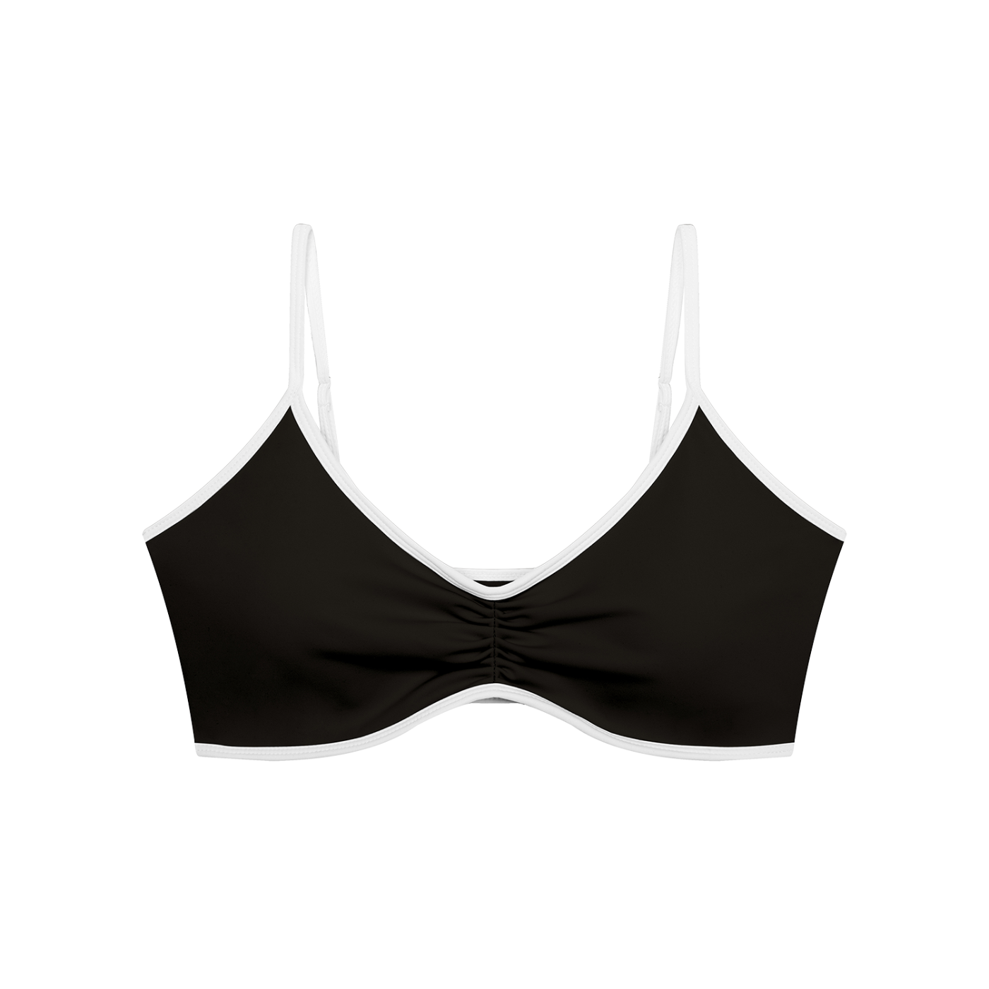 EMPIRE Color Block Ruched Sports Bra — Sculpted Power