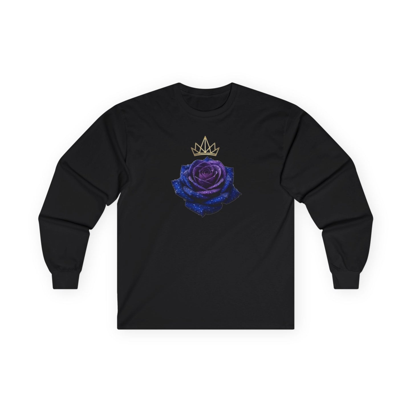 EMPIRE Rose Long Sleeve Tee — Elegant Women's Cotton Shirt
