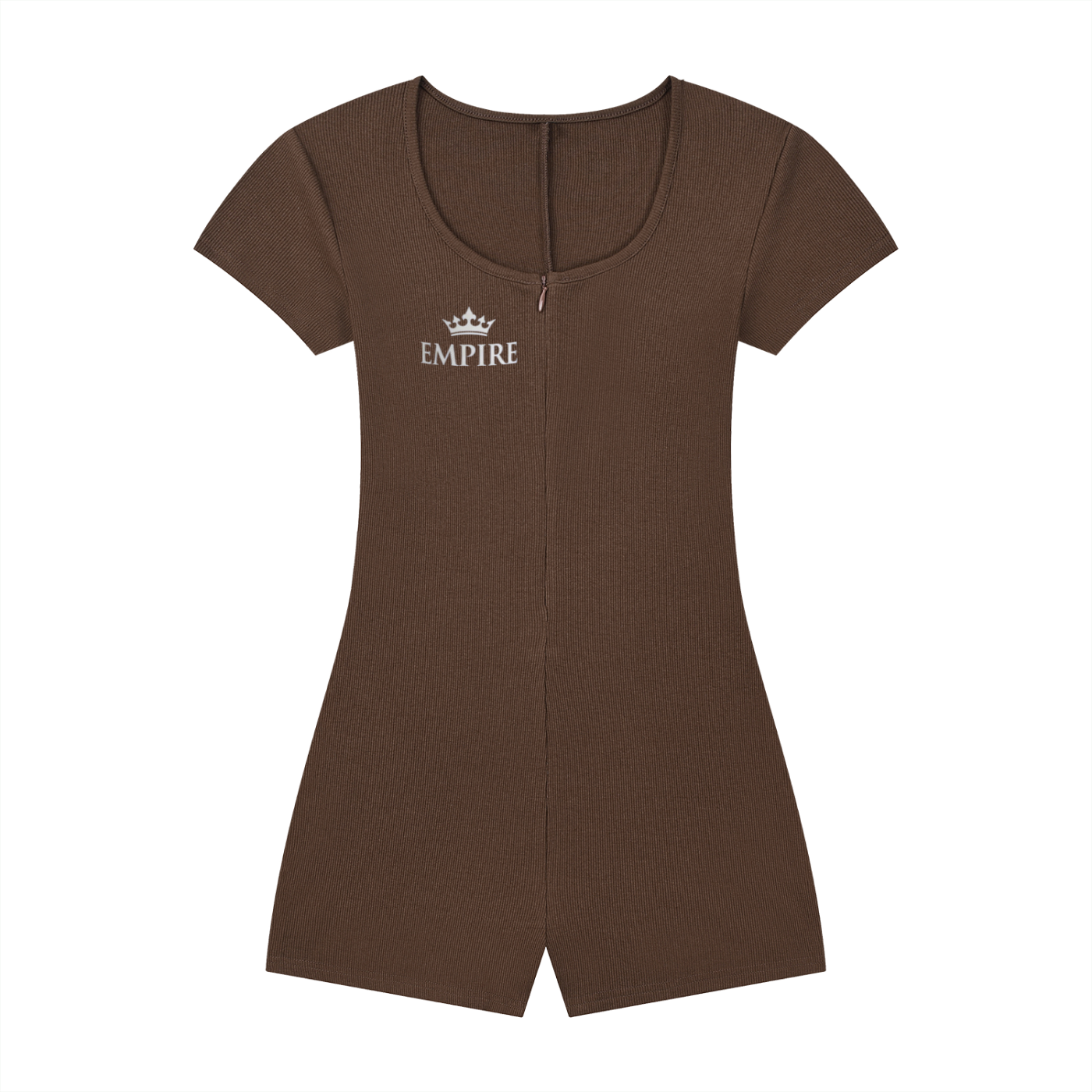 EMPIRE Cape Tie-Waist Romper — Draped Authority