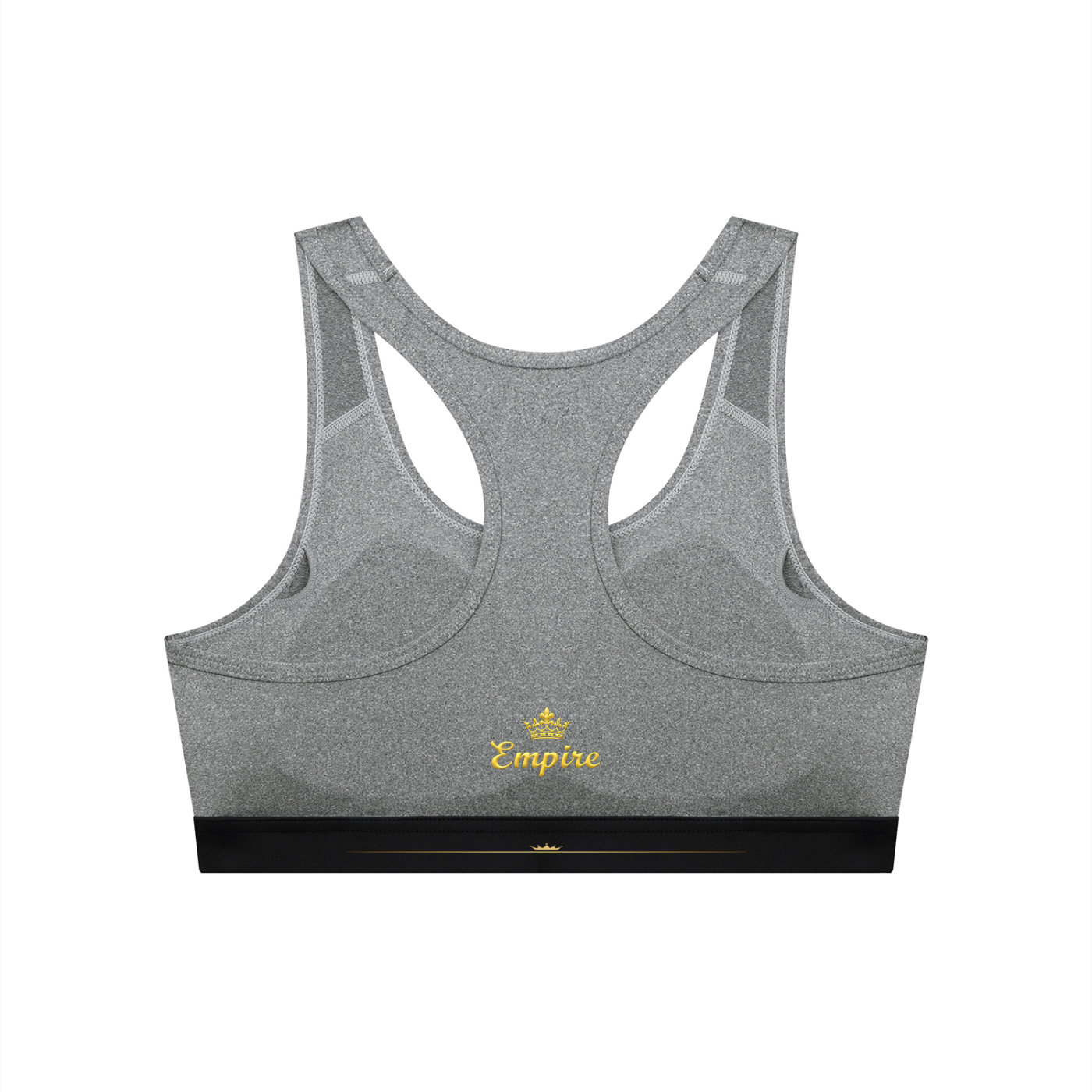 EMPIRE Cropped Sports Bra — Premium Women's Activewear