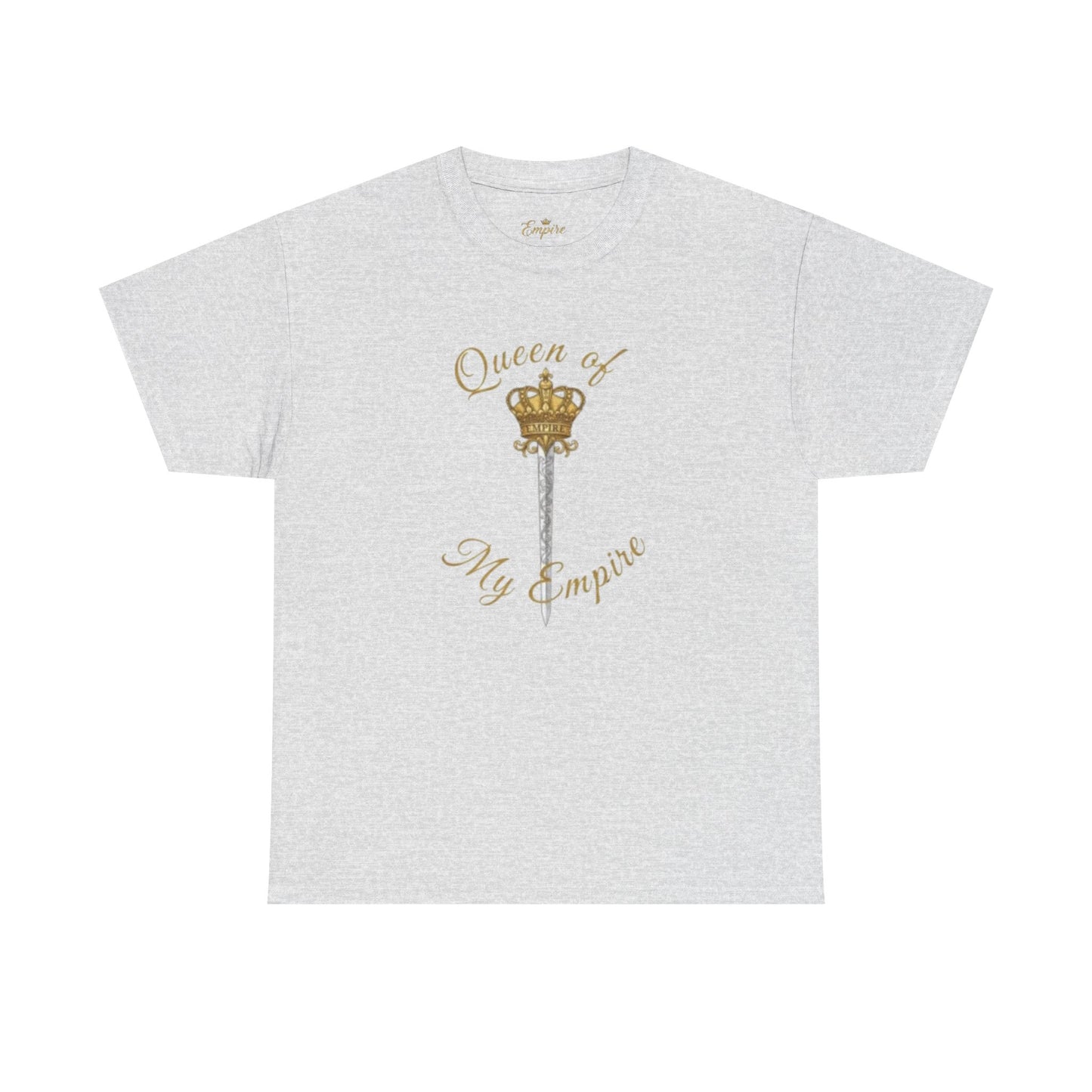 EMPIRE Skull Crown Heavy Cotton Tee — Bold Women's Streetwear