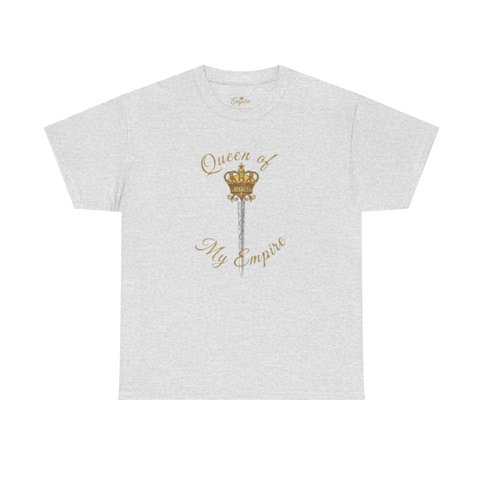 EMPIRE Skull Crown Heavy Cotton Tee — Bold Women's Streetwear