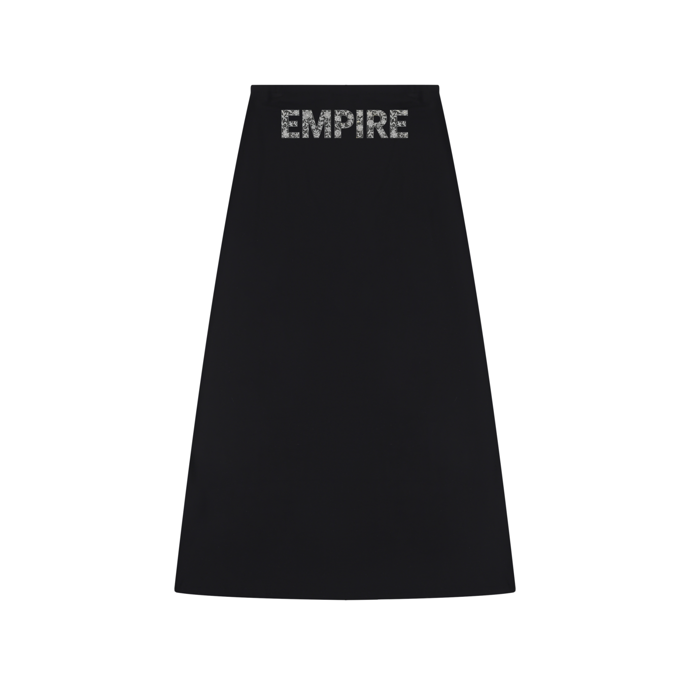EMPIRE Solid Color Knit Maxi Skirt — Draped Authority