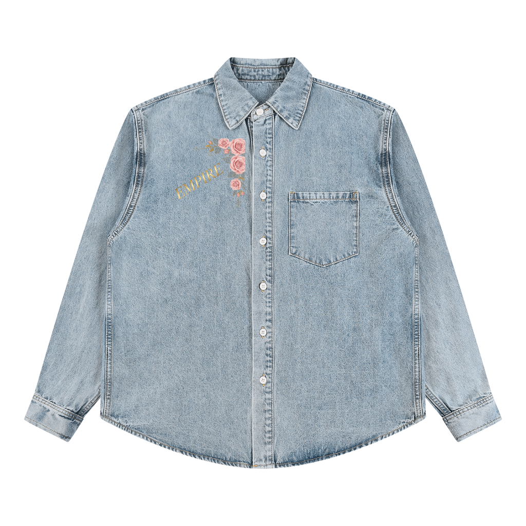EMPIRE Denim Drape — Refined Edge