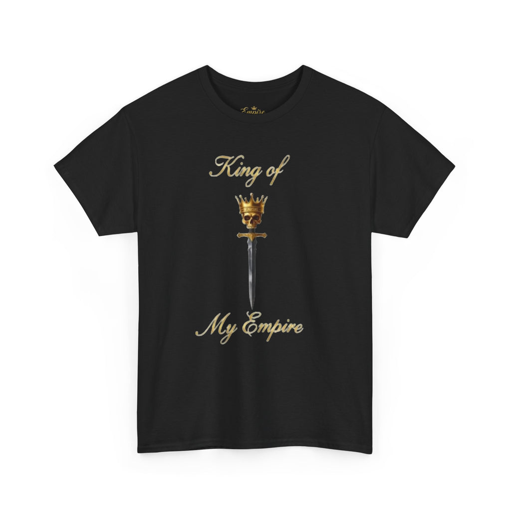 EMPIRE Crown Heavy Cotton Tee — Premium Men's T-Shirt