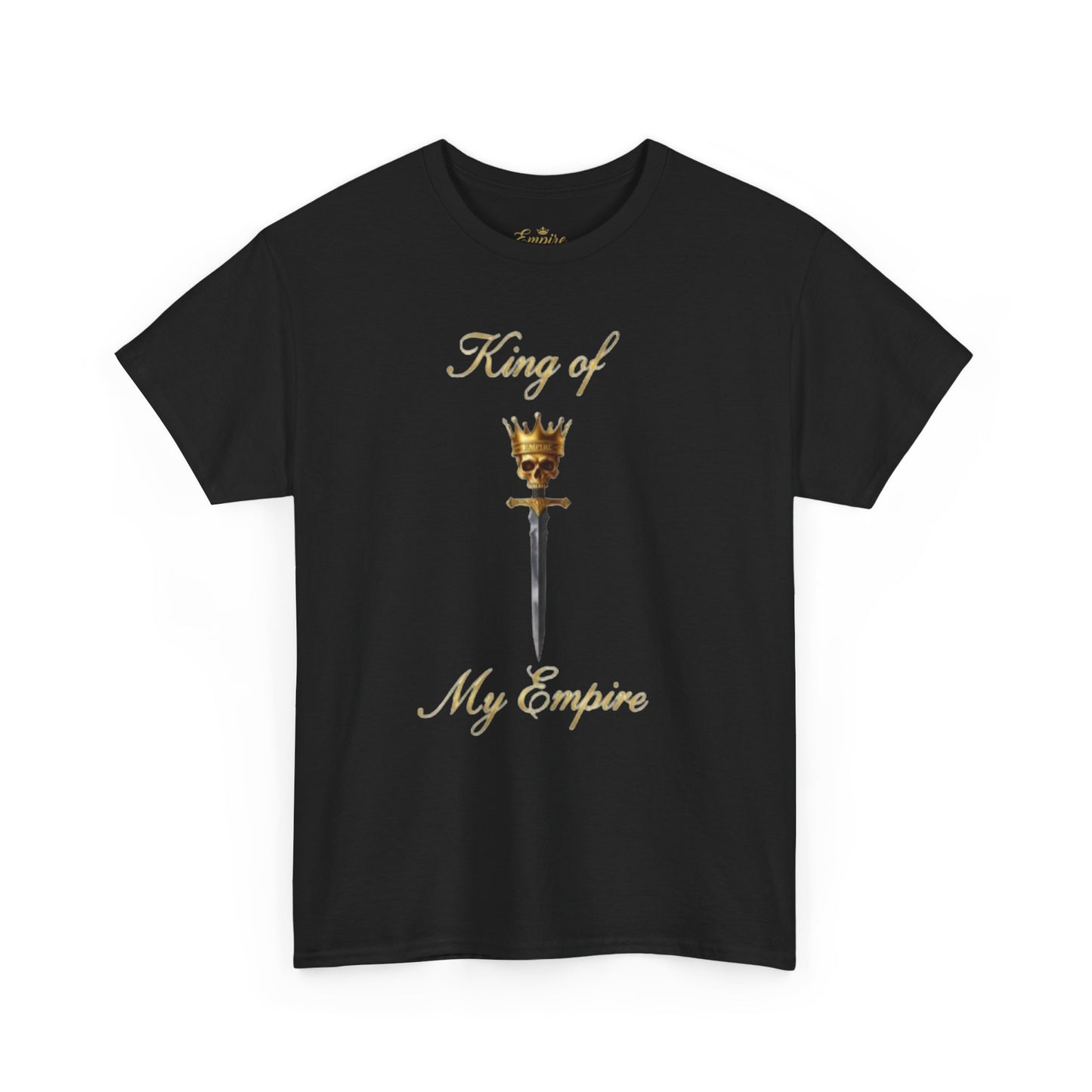 EMPIRE Crown Heavy Cotton Tee — Premium Men's T-Shirt