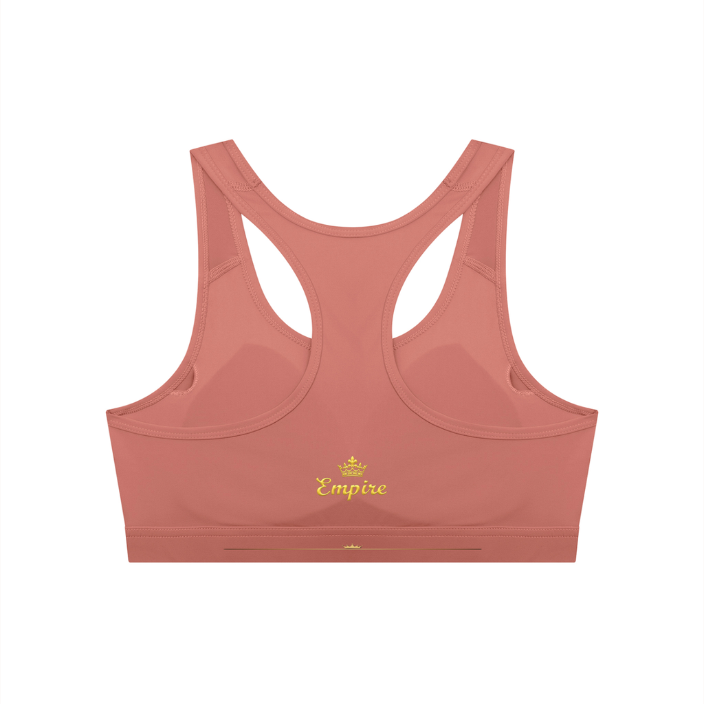 EMPIRE Cropped Sports Bra — Premium Women's Activewear
