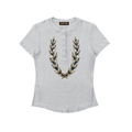 EMPIRE Women's Fitted Henley Shirt — Imperial Laurel