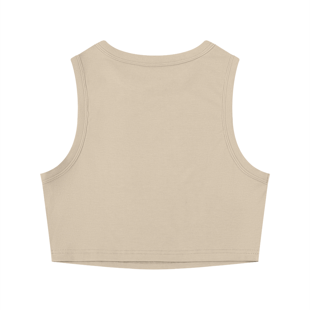 EMPIRE Tight Crewneck Crop Tank Top — Second Skin